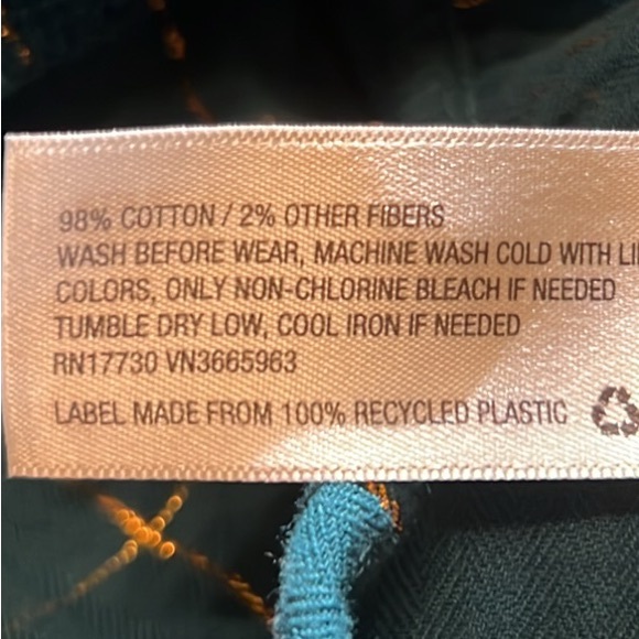 Cat & Jack Gold Metallic Thread Top in Forest Green, Size XL (14-16), EUC - Picture 14 of 15